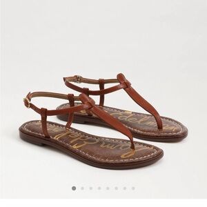 Sam Edelman, brown leather sandal. Size 8. Originally $120.
